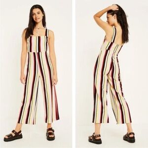 Striped jumpsuit